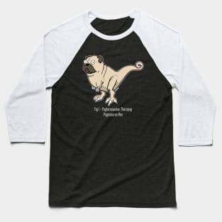 Pug rex Baseball T-Shirt